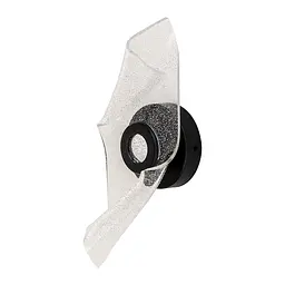 Светильник настінний LED Levistella 796W6392(2) BK, 4W, три режими кольору, чорний метал, акрил, сучасний стиль для дому