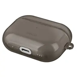 Чохол для навушників Uniq Glase AirPods Pro 2 gen Glossy Smoke (8886463683590) - мініатюра 2