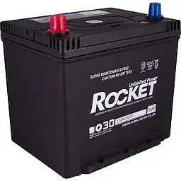 Акумулятор Rocket 60Ah ASIA (+/-) (520CCA) (232х175х225) SMF 65D23R