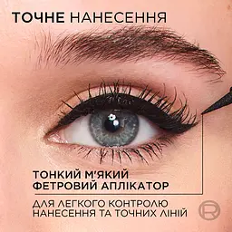 Підводка для контурів очей L’Oréal Paris Haute Precision 1 мл чорна - мініатюра 5