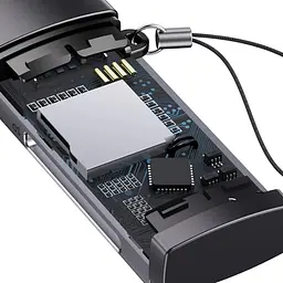Кардридер USB Lite, Grey, USB 3.0 - microSD / SD (WKQX060013) Baseus teh0028490 - мініатюра 7