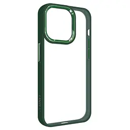 Чехол для Apple iPhone 13 Pro, UNIT2, зеленый, ударопрочный, прозрачный противоударный чехол-накладка из TPU и поликарбоната (PC), с защитными бортиками, защита всего корпуса от ударов и царапин, ArmorStandart (ARM74799)