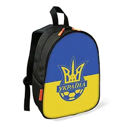 Рюкзак дитячий Футбол Україна шкільний/міський 34х27х13 см для хлопчика (02655)