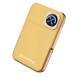 Повербанк Powerbank ColorWay PB-100LPA2Y-WPDD 10000mAh 15W MagSafe Watch (USB-C PD 22.5W) Orange - мініатюра 1