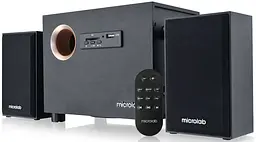Акустична система Microlab 2.1 M-105R Black + ДУ (M-105R) - мініатюра 2