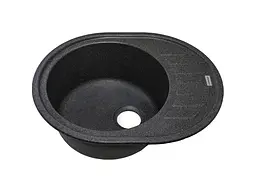 Кухонна мийка Adamant Ovum 615x495x200 графіт 000008390, Графіт - мініатюра 2