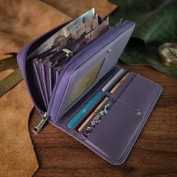Жіночий гаманець Tony Perotti New Rainbow 1192 (90067) Бузковий - мініатюра 2