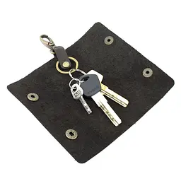 Подарунковий набір чоловічий в коробці Handycover №43 (коричневий) ключниця, обкладинка ID паспорт - мініатюра 8