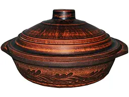 Пательня Слов'яночка 1,8 л з ручками декор 23624