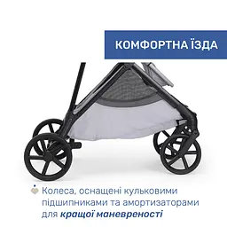Коляска 2 в 1 Chicco Seety Сіра (87097.56.01) - мініатюра 12