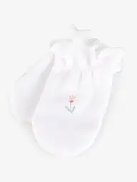 Царапки для малюків на манжеті Rhino 915124 0-3 місяці Білий shop (4823161612808) - мініатюра 3