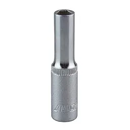 Торцева головка Alloid глибока 1/4" 6 шестигранна 06 мм (ТГГ - 21106M)