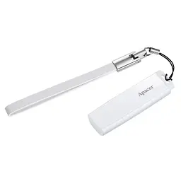 USB флеш накопичувач Apacer 32GB AH336 White USB 2.0 (AP32GAH336W-1) - мініатюра 3