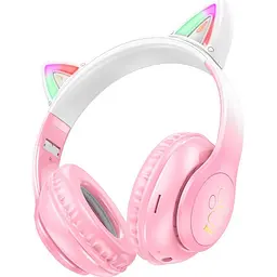 Навушники Hoco W42 Cat Ear Cherry Blossom (795847) [111604]