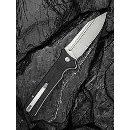 Ніж складаний туристичний Civivi Neurohaptic, (9.5 см) Nitro-V / G10 чорний - мініатюра 11