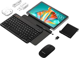 Планшет TECLAST P30T KIT 10,1" 4ГБ, 128ГБ, 6000мА рік, Android, сірий - мініатюра 4