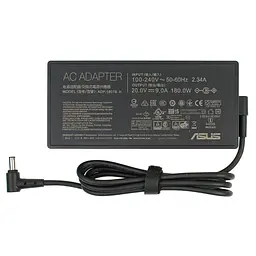 Блок живлення для ноутбука Asus 20V, 9A, 180W, 6.0x3.7мм-PIN, black