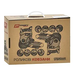 Дитячі розсувні ролики A4156-XS-OR, розмір 27-30 - мініатюра 5