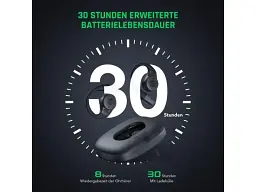 Навушники TWS Black Shark Open Bluetooth Earphones Black (BHR8844CN) - мініатюра 4