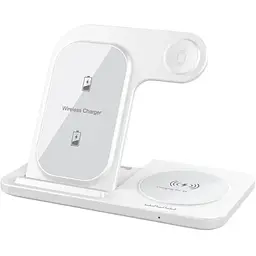 Бездротовий зарядний пристрій WUW-C250 3 in 1 desktop foldable wireless charger (WUW--C250)