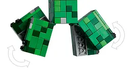 Конструктор LEGO Minecraft Кріпер 665 деталей (21276) - мініатюра 8