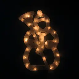 Новорічна LED декорація Devilon Сніговик 41.5х25.5 см 35 л (051656) - мініатюра 2
