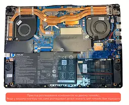 Топкейс ноутбука / верхня панель та клавіатура для ноутбука Asus TUF Gaming FX506HE, FX506HF, FA506QE, TUF506QE (90NR0JE7-R31UA0) Оригінал від Asus, Верхня панель клавіатури - мініатюра 3