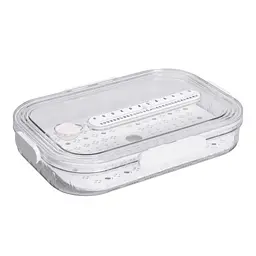 Контейнер для зберігання продуктів 32.5*22.5*6 см, білий Yiwu HP-27-6 - мініатюра 19