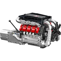 Конструктор Mould King Mking Двигун і коробка передач MB V8 (10203) [161049] - мініатюра 2