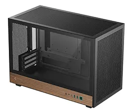 Корпус Deepcool CH260 WOOD чорний Без БЖ Mini-ITX/Micro-ATX/Micro-ATX(Rear Connector),1x3.5"/1х2.5"