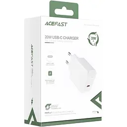 МЗП Acefast A1 PD20W single USB-C White - мініатюра 3