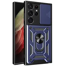 Чохол Ummi Camshield Serge Ring для Samsung Galaxy S26 Ultra Синій / Navy