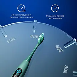 Електрична зубна щітка Oclean X Pro Green Smart Sonic Toothbrush - мініатюра 4
