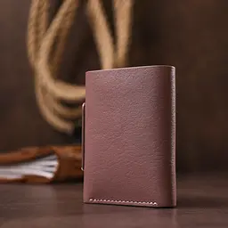 Жіночий гаманець GRANDE PELLE 8х10х2 см acs0022477 - мініатюра 8