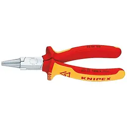 Круглогубці 160мм, VDE KNIPEX 22 06 160, хромовані