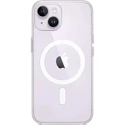 Оригінальний протиударний чохол Apple Clear Case MagSafe для iPhone 14 (6.1") Прозорий (MPU13RM/A) - мініатюра 6