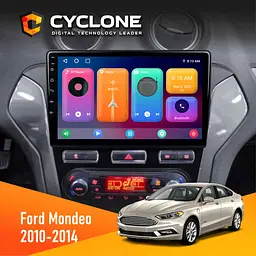 Штатна магнітола Ford Mondeo 2010-2014 Climate Cyclone C10-001 2x32 CPL Cyclone (НФ-00004259)