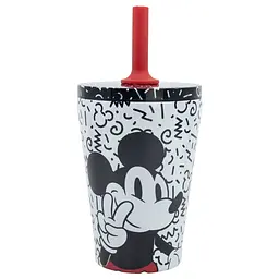 Термостакан для дітей з силіконовою трубочкою 360 мл Stor Mickey Mouse (74398)