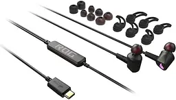 Навушники Asus геймерські дротові ROG cetra II USB-C гарнітура (90YH02S0-B2UA00) чорна - мініатюра 3
