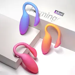 Смарт-віброяйце Magic Motion Flamingo Max Blue 2 в 1: віброяйце та тренажер Кегеля, 10 режимів - мініатюра 12
