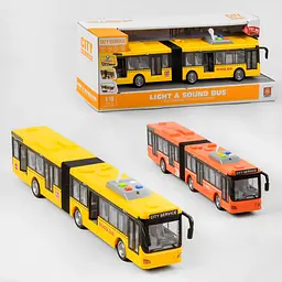 Автобус WY 913 AB Light & Sound Bus, у коробці (6974060115216) МІКС