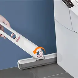 Швабра складна MINI MOP з автоотжимом, універсальна для скла, підлоги та авто - мініатюра 2
