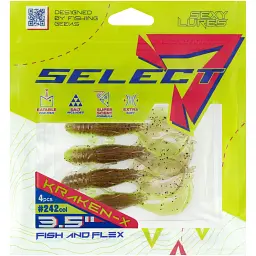 Силікон Select Kraken-X SE 3.5" 242 (4 шт/уп) - мініатюра 2