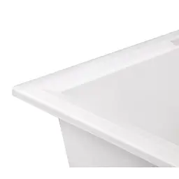 Кухонна мийка Lidz 790x495/230 WHI-01 (LIDZWHI01790495230), Білий - мініатюра 7