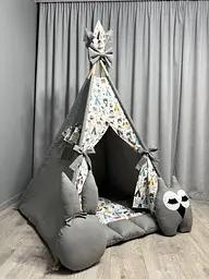 Вігвам Друзі Індіанці з матрасиком БОНБОН Повний комплект 0229 - мініатюра 2