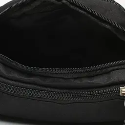 Поясна сумка бананка CV1MY1950-black 28х14х8 см Чорний - мініатюра 5