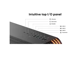 Корпус 1stPlayer VT6 Black (VT6-BK) - мініатюра 6