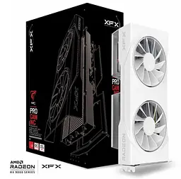 Відеокарта XFX AMD Radeon RX 9060 XT 8GB Swift OC White Gaming Edition (RX-96TSW8GWQ) (GDDR6, 128 bit, PCI-E v5.0 x16) - мініатюра 5