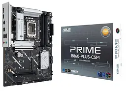 Материнська плата ASUS PRIME B860-PLUS-CSM (PRIME B860-PLUS-CSM) (Socket 1851, Intel B860, ATX) - мініатюра 8