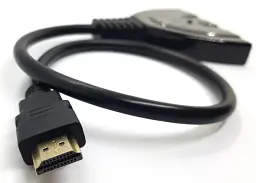 Перемикач комутатор HDMI 4K з 3 х в 1 порт спліттер switch (566194583) Чорний - мініатюра 4